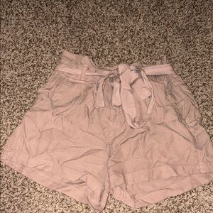 Dry Goods Tan High Waist Shorts